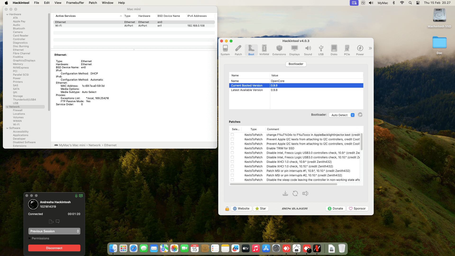 Intel NUC Kit NUC10i5FNH 2nd [CometLake   Intel UHD 10Th Gen]   OpenCore 1